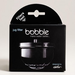 Bobble Jug Vízszűrős kancsó cserélhető szűrőbetét - fekete