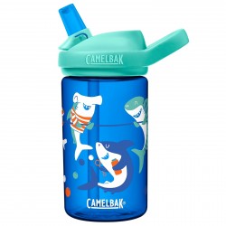 Camelbak Eddy+ Kids 400 ml műanyag gyerek kulacs - Shark Summer Camp