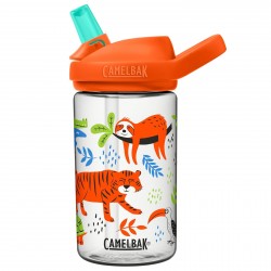 Camelbak Eddy+ Kids 400 ml műanyag gyerek kulacs - Spring Safari