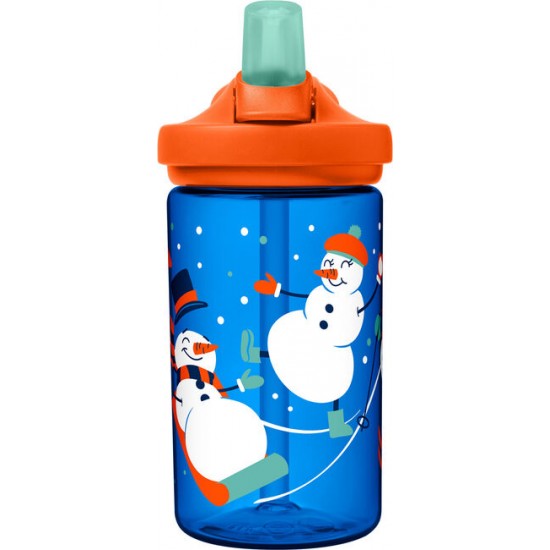 Camelbak Eddy+ Kids - 400 ml - műanyag gyerek kulacs -  Snowman Sled - Limitált téli kiadás