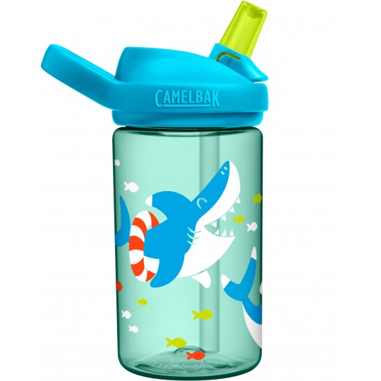 Camelbak Eddy+ Kids Summer Sharks - 400 ml műanyag kulacs
