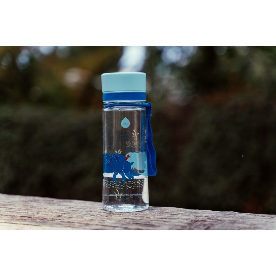 Equa Rinocérosz müanyag gyermek kulacs - BPA mentes - 600 ml
