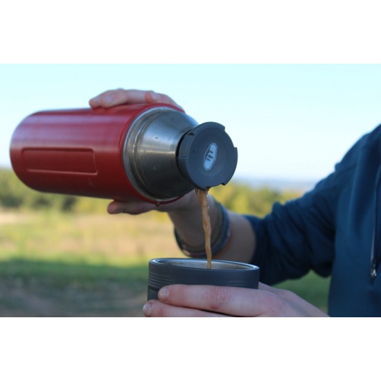 GSI  Hőtartó csepegésmentes termosz - 1000 ml - piros színben - akár 30 órás hőtartás