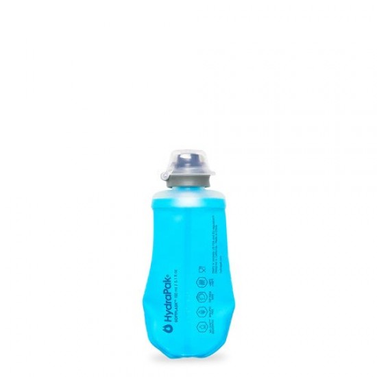 HydraPak Softflask - Taohe Blue - Összehajtható kulacs - kék színben - 150 ml