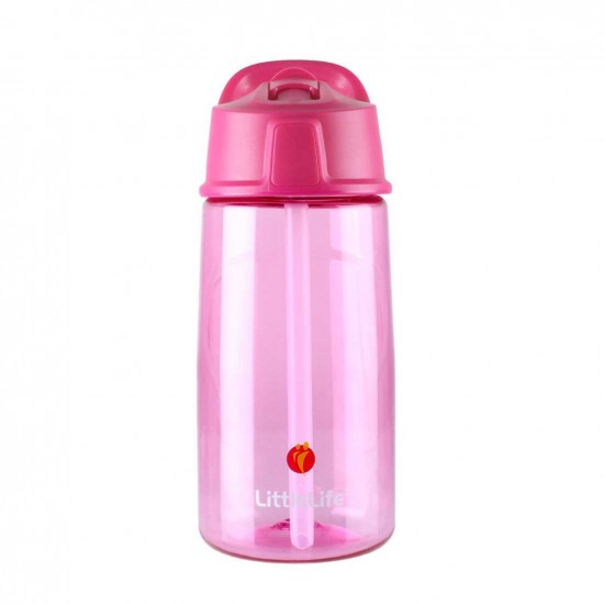 LittleLife gyerek kulacs pink - 550 ml