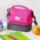 LunchBots Duplex hőtartó ételszállító táska - Pink