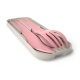 Monbento Pocket műanyag evőeszköz készlet tokkal - pink Blush