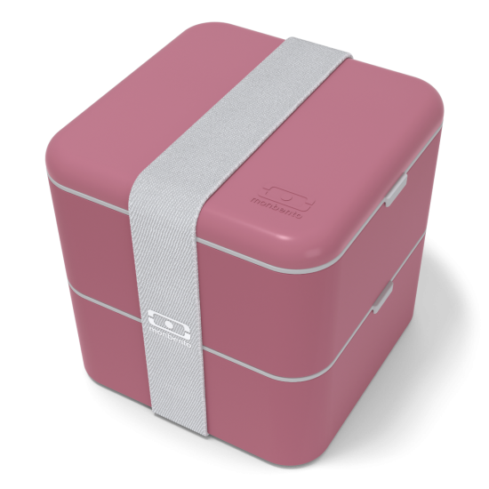 Monbento Square ételhordó doboz - Pink blush