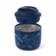 Monbento Element Blue Ginkgo - hőtartó uzsonnás doboz, ételtermosz - 550ml