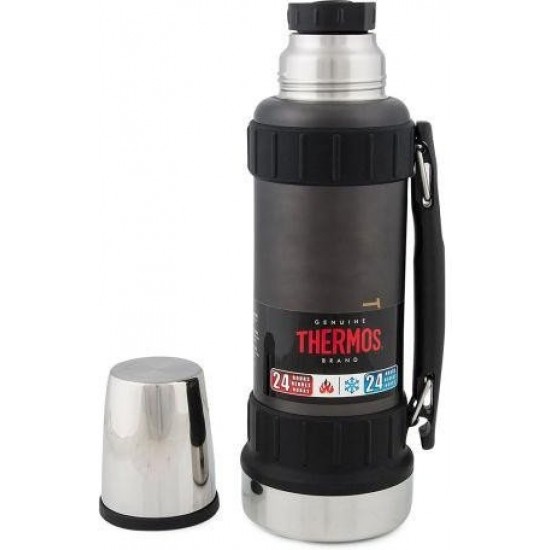 Thermos Duplafalú Rozsdamentes termosz - Work -szürke - 1200 ml