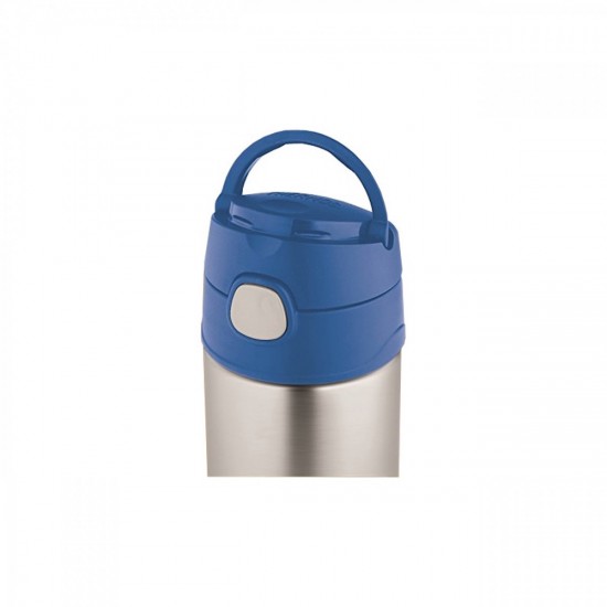 Thermos FUNtainer termosz szívószálas kupak - kék