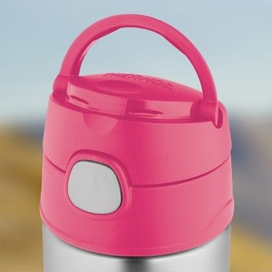 Thermos FUNtainer rózsaszín - gyerek  termosz - szivárgásmentes záródás - 355 ml