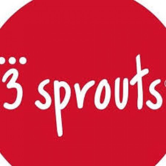 3 Sprouts gyerek kulacs -  szarvas mintával - 350 ml