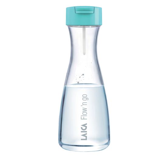 LAICA Flow 'n go vízszűrő palack 1 liter,  FAST DISK szűrővel