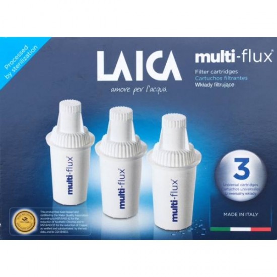 Laica Multi-Flux - vízszűrőbetét - Fresh Line kancsókhoz - 3db