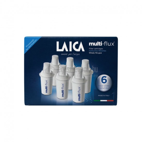 Laica Multi-Flux - vízszűrőbetét - Fresh Line kancsókhoz - 6 db- os kiszerelés