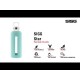 SIGG Glass Star Svájci Üvegkulacs - Glacier- Világoskék - 500 ml