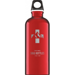 SIGG Traveller Water Bottle - Mountain Red - Svájci Fémkulacs - 1000 ml