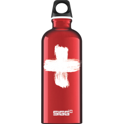SIGG Traveller Water Bottle Swiss Red - Svájci Fémkulacs  - Piros - 600 ml