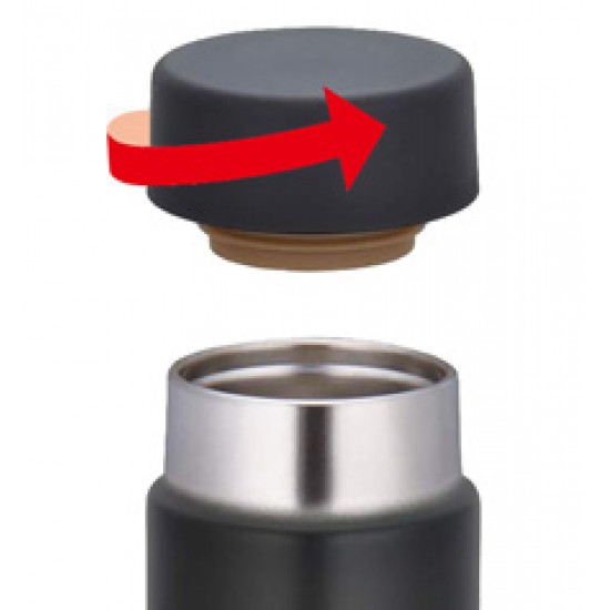 Thermos Pocket Mug - Mini termosz - Matt fekete - 150 ml